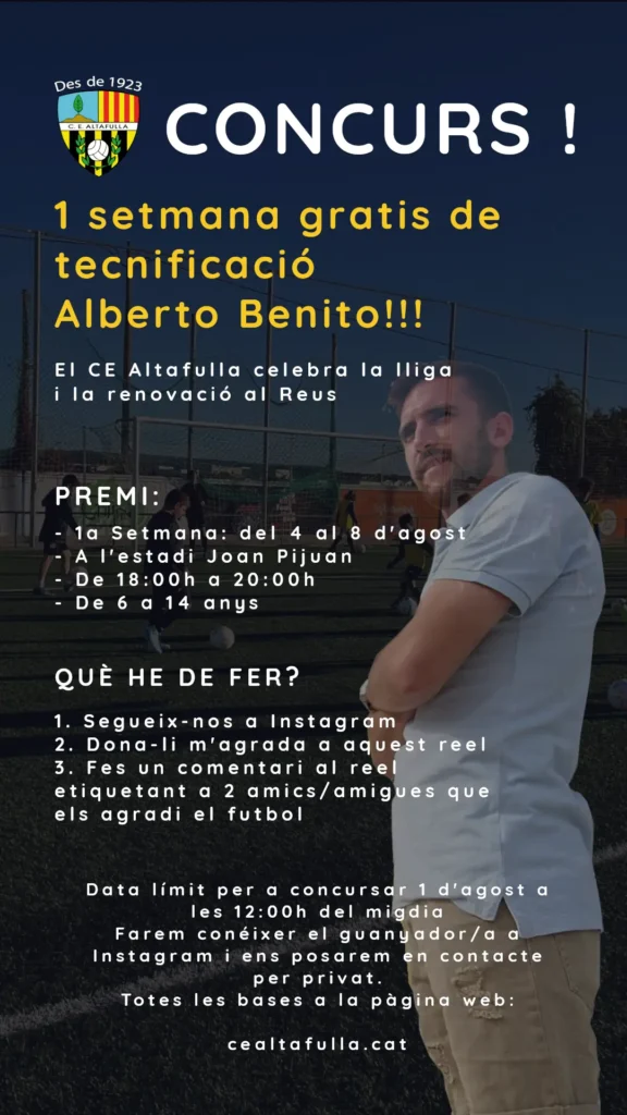 Concurs Alberto Benito 2025 - Torn 1