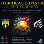 Tecnificació estiu 2026 Alberto Benito