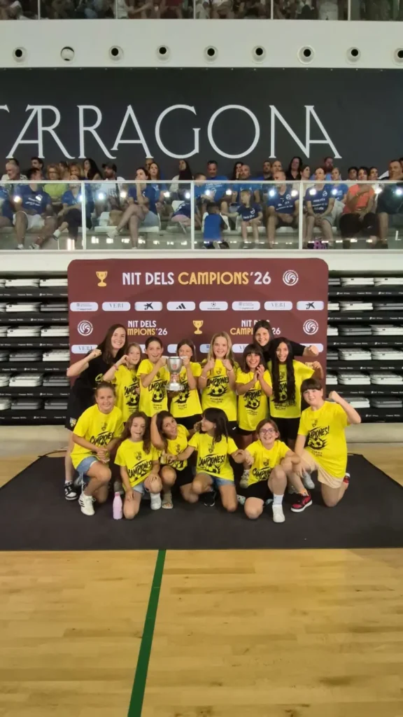 Nit campions Tarragona 2026 Benjamines CE Altafulla